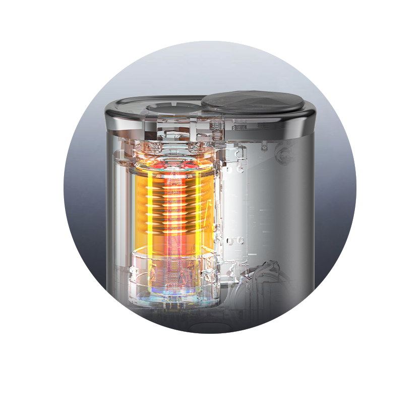 Quiet and Fast Heating